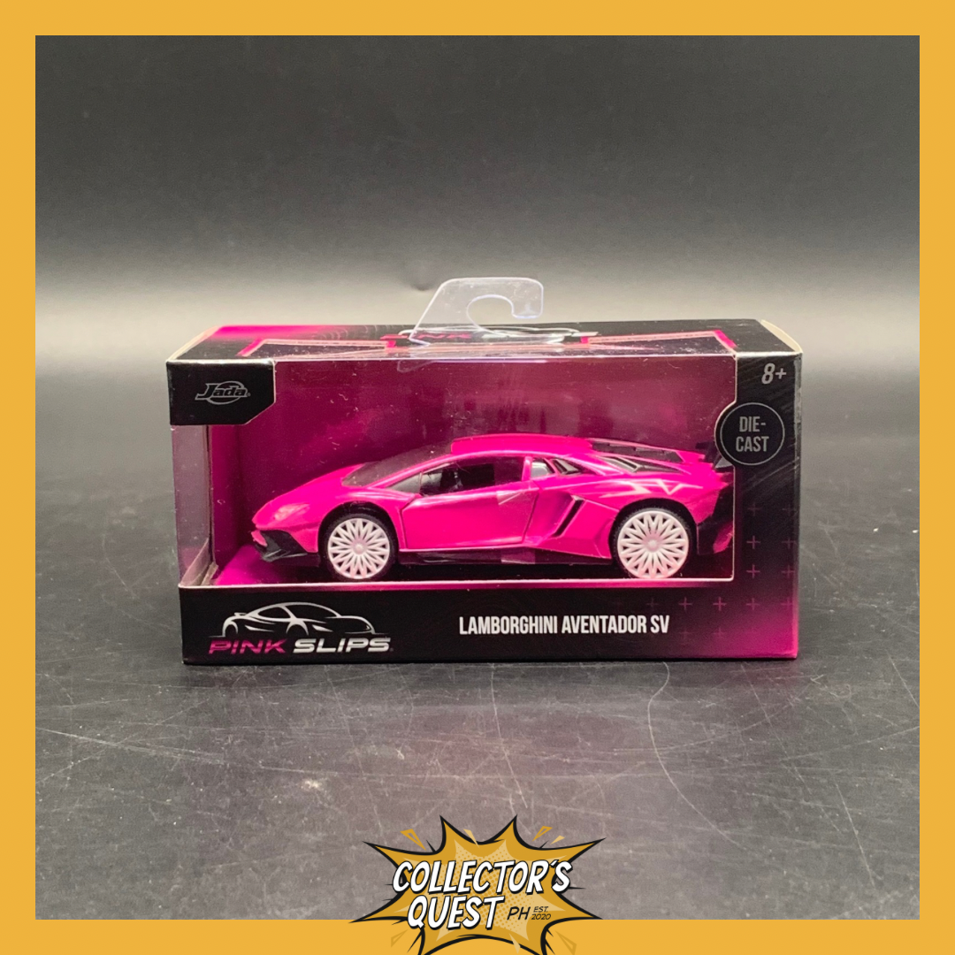(IN STOCK) Jada Toys Pink Slips Lamborghini Aventador SV Die Cast Vehicle