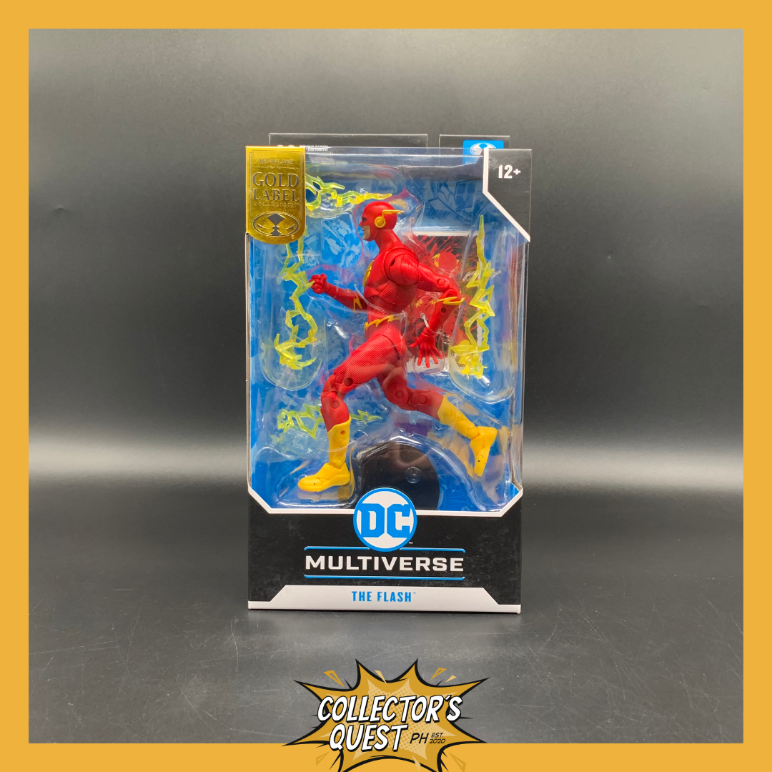 (IN STOCK) DC Multiverse The Flash Wally West (Gold Label) Action Figure