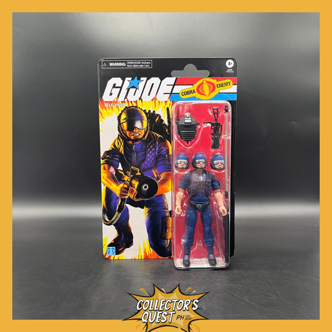 (IN STOCK) GI Joe Classified Series Retro Carded Tele-Viper Action Figure