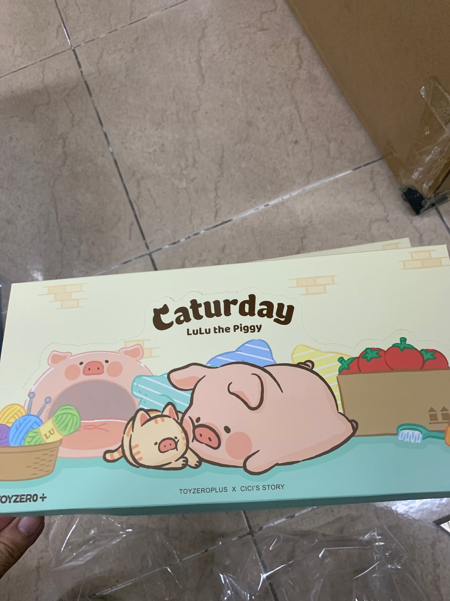 (IN STOCK) LULU the Piggy Caturday Series