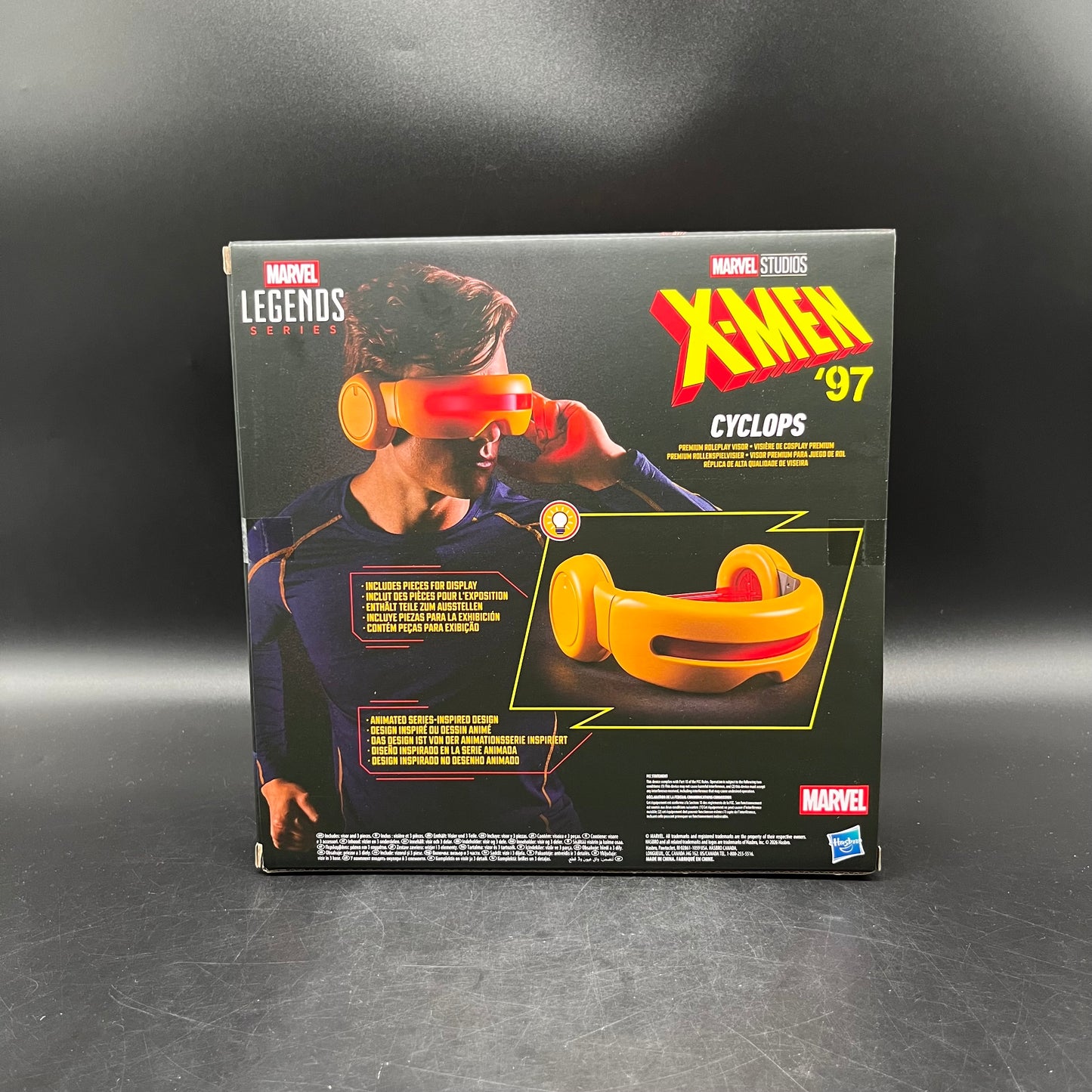 (IN STOCK) Marvel Legends Series X-Men ’97 Cyclops Premium Roleplay Visor