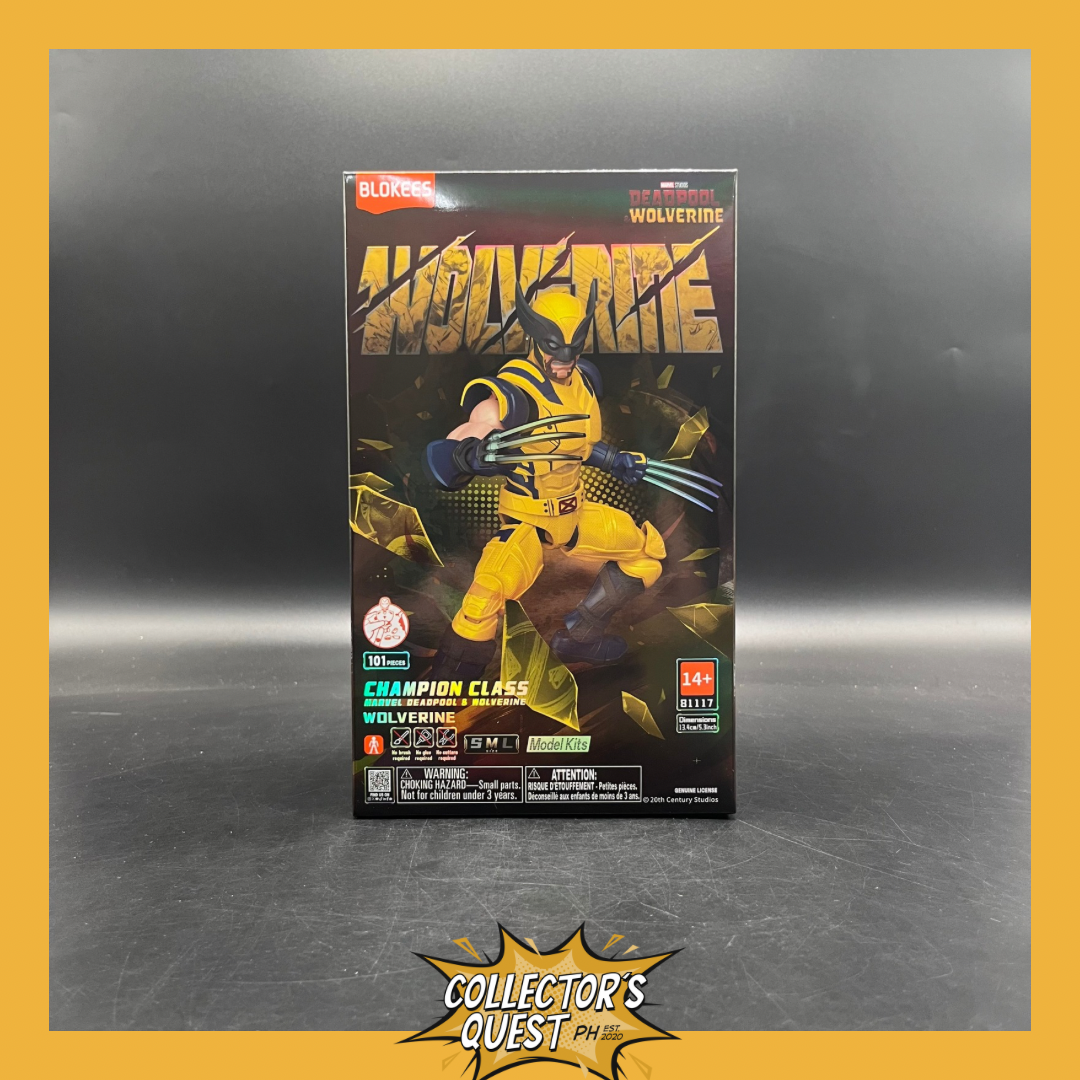(IN STOCK) 81117 Blokees Marvel Heroes - Champion Class CC05 Wolverine Figure