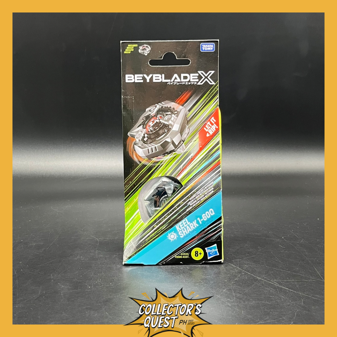 (IN STOCK) Beyblade x Keel Shark 1-60Q