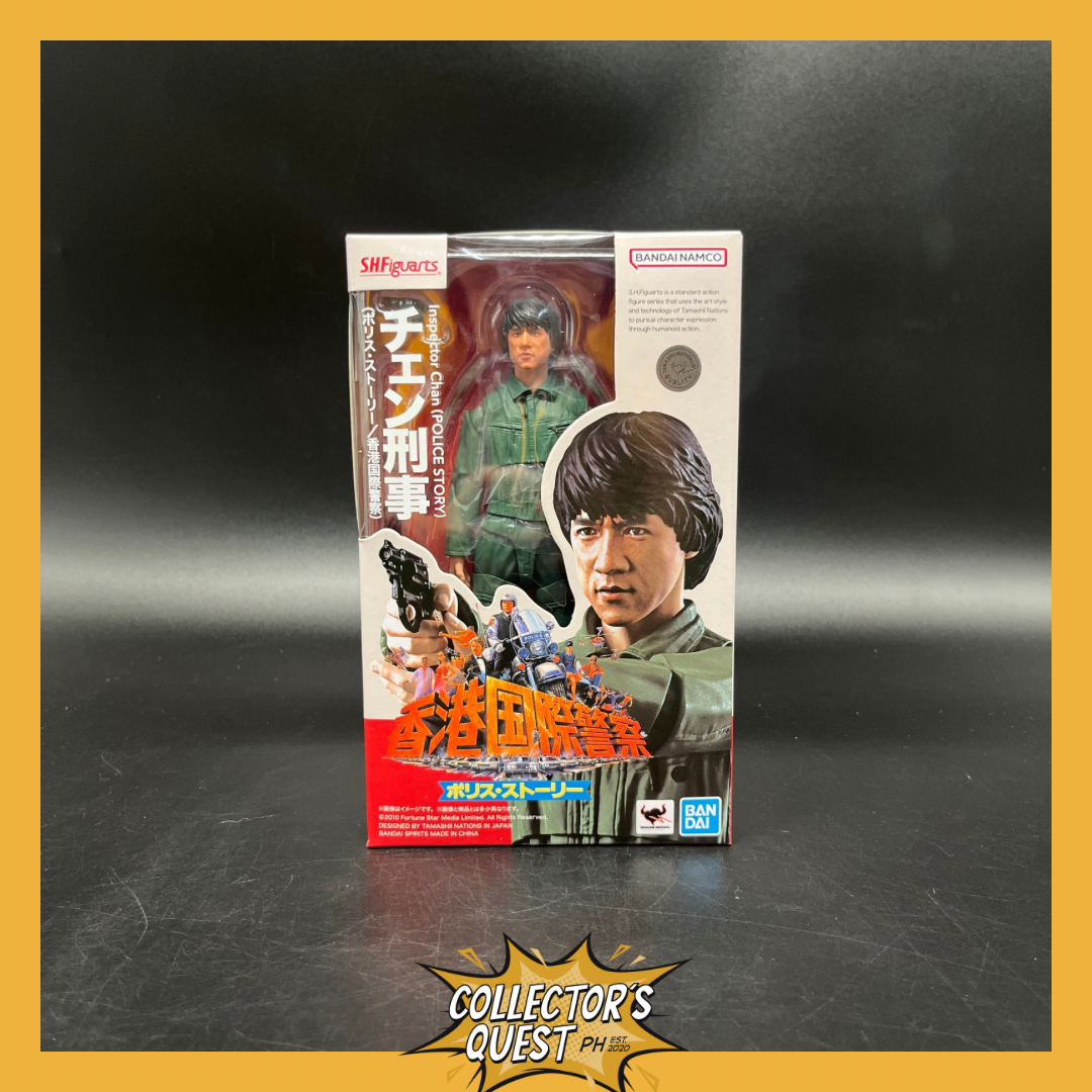 (IN STOCK) Bandai SHFiguarts Police Story Officer Chan Ka Kui Action Figure