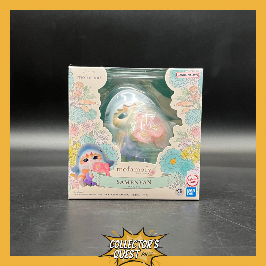 (IN STOCK) Bandai Mofusand mofamofy Samenyan Figure