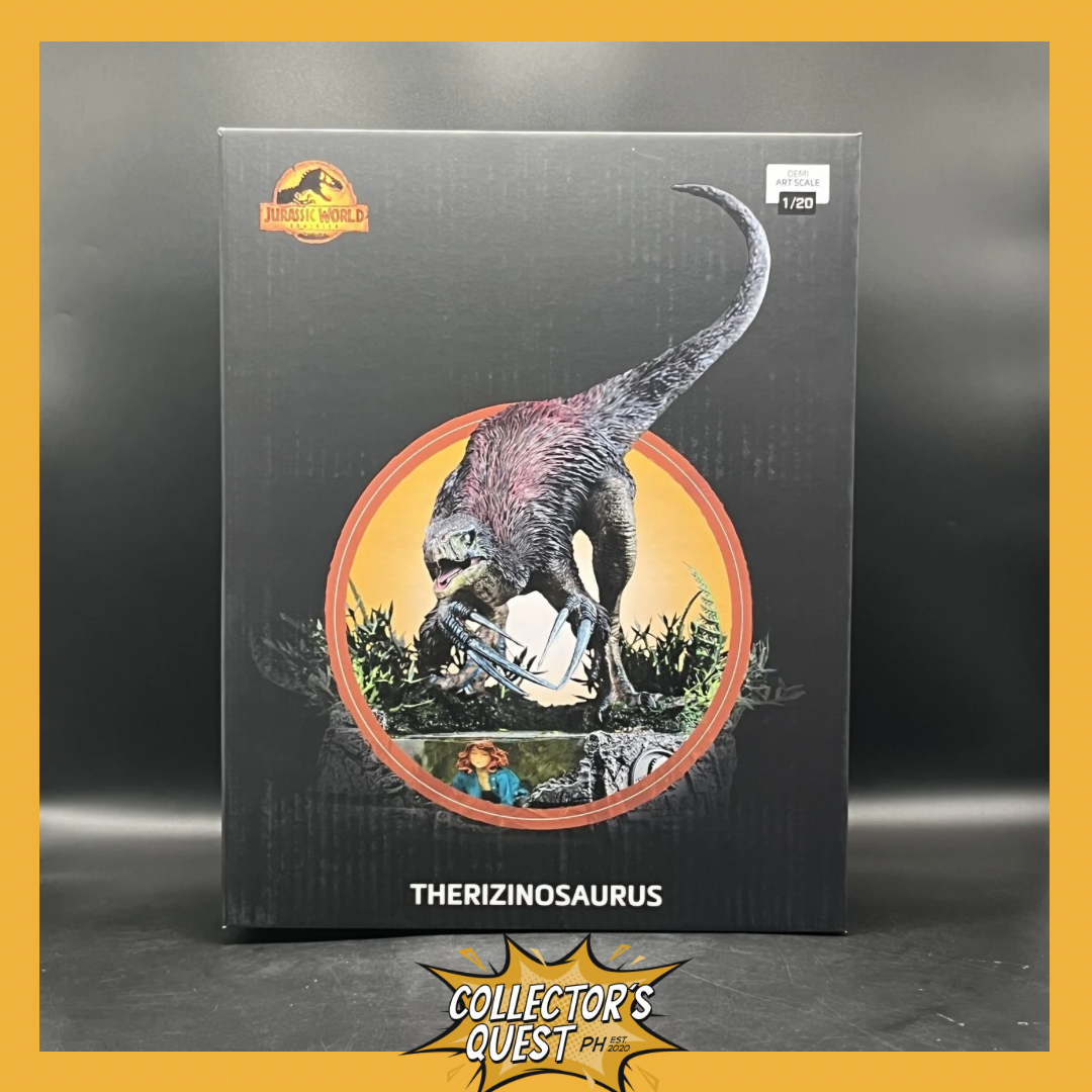 (IN STOCK) (REVIEW UNIT) IRON STUDIOS Therizinosaurus Demi Art Scale 1/10