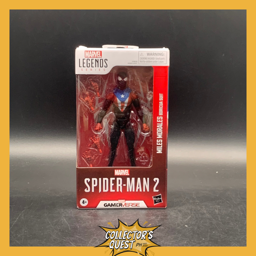 (IN STOCK) Marvel Legends Spider-Man 2 Gamerverse Miles Morales Boricua Suit Action Figure