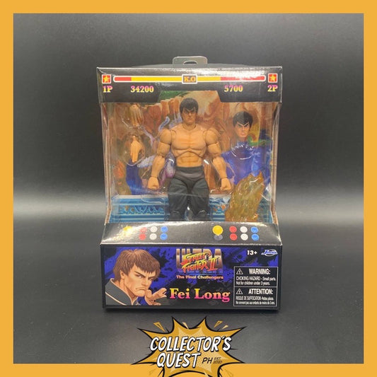 (IN STOCK) Jada Toys Street Fighter Wave 1 Fei Long Action Figure