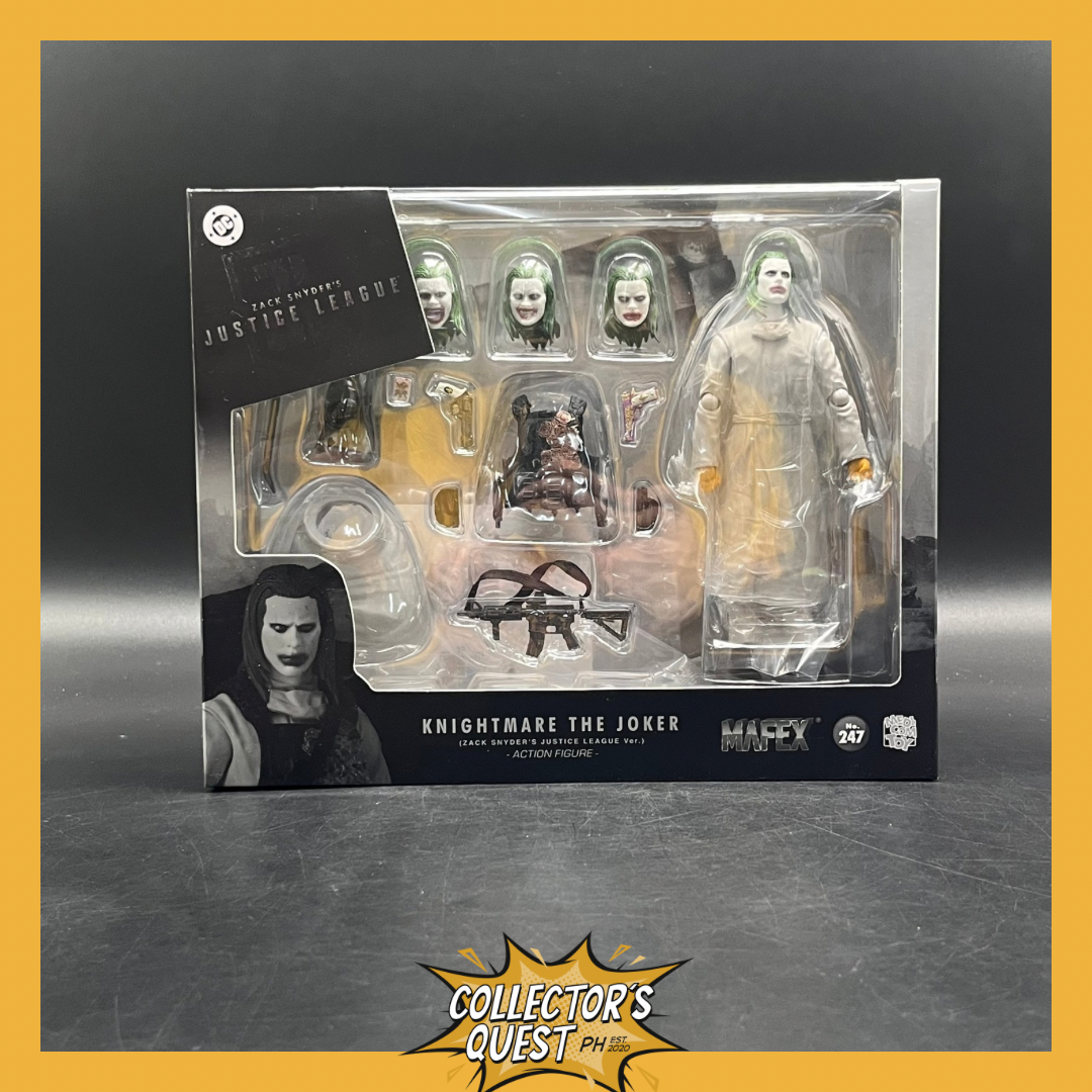 (IN STOCK) Medicom Toys Mafex Knightmare The Joker (Zack Snyder's Justice League Ver.) Action Figure