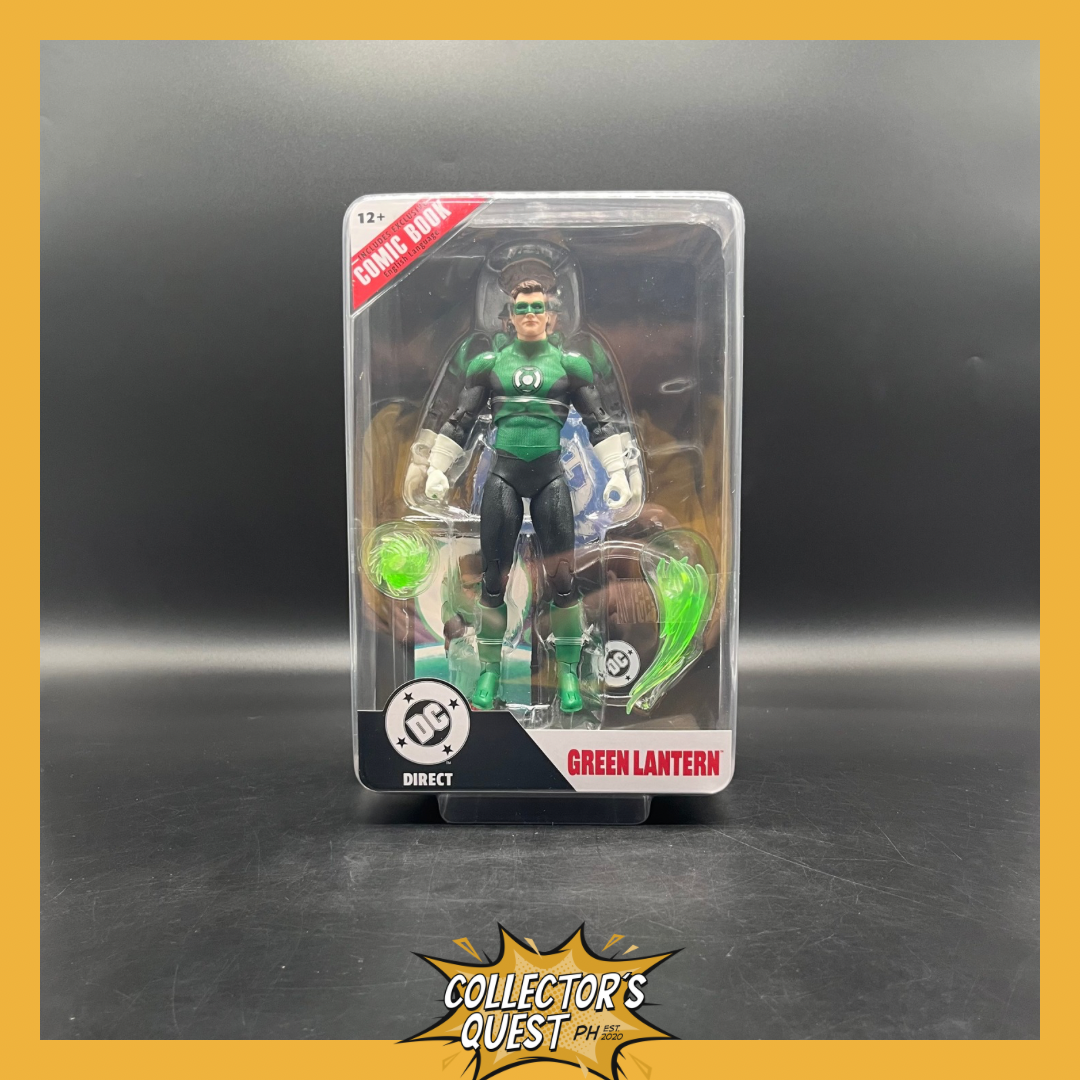 (IN STOCK) DC Direct 7IN Figure With Comic - WV11 Green Lanterns 48 - Hal Jordan Action Figure