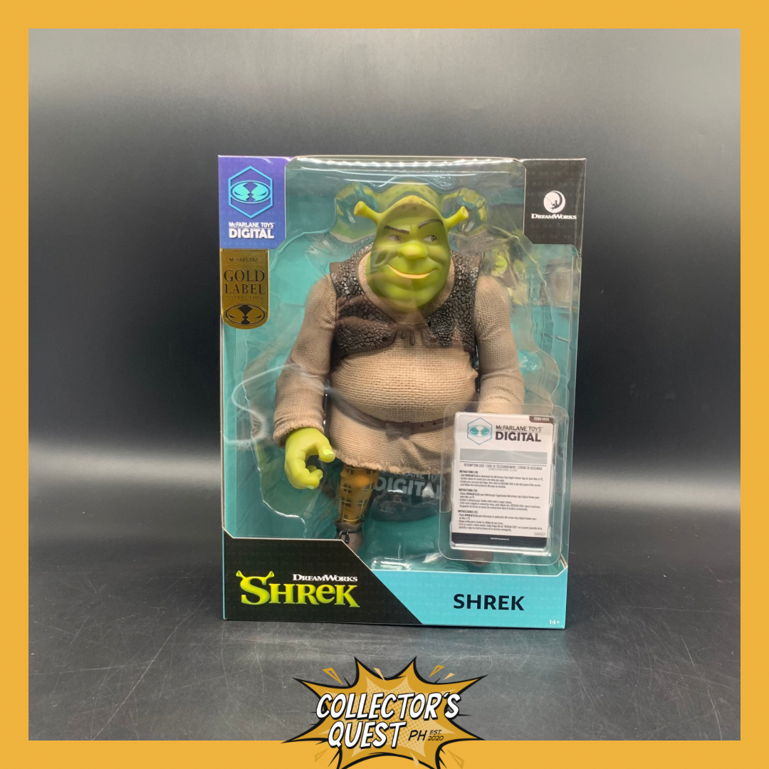 (IN STOCK) McFarlane Toys Digital Collectible Gold Label Shrek 12in Posed Figure