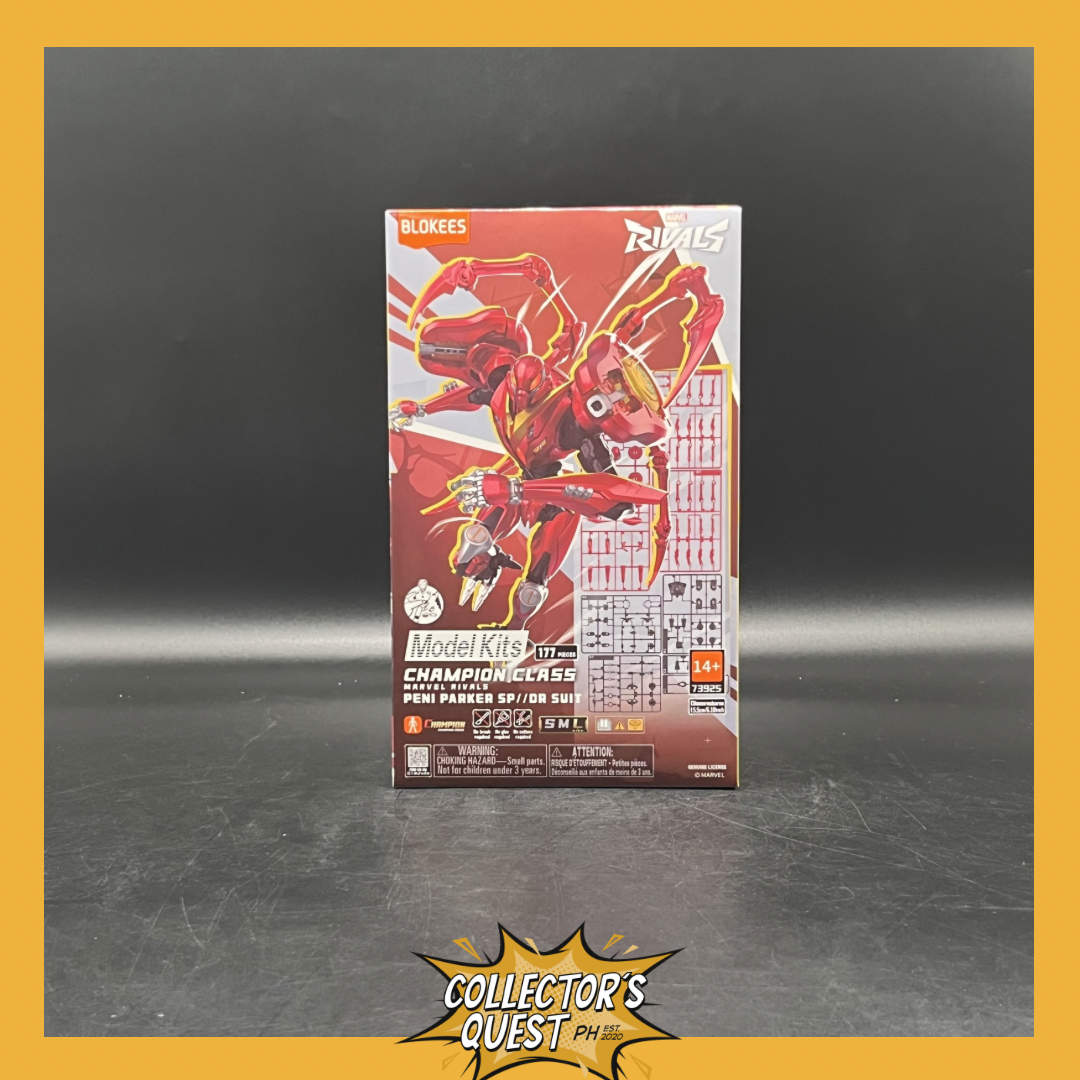(IN STOCK) 73925 Blokees Marvel Rivals Champion Class Peni Parker SP//dr Suit Model Kit