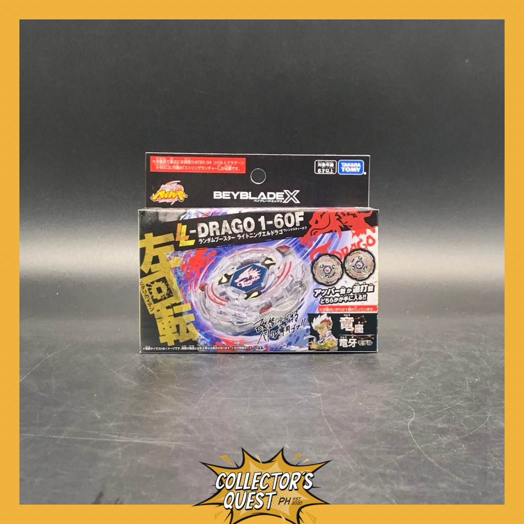 (IN STOCK) Beyblade X BXG-07 Booster Dr-St Lightning L-Drago 1-60F