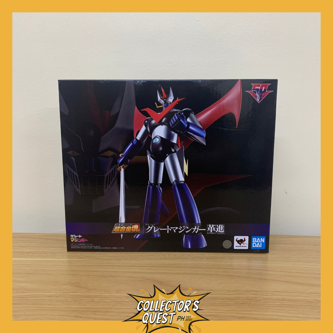 (IN STOCK) SOUL OF CHOGOKIN GX-111 Great Mazinger Kakumei Shinka Action Figure