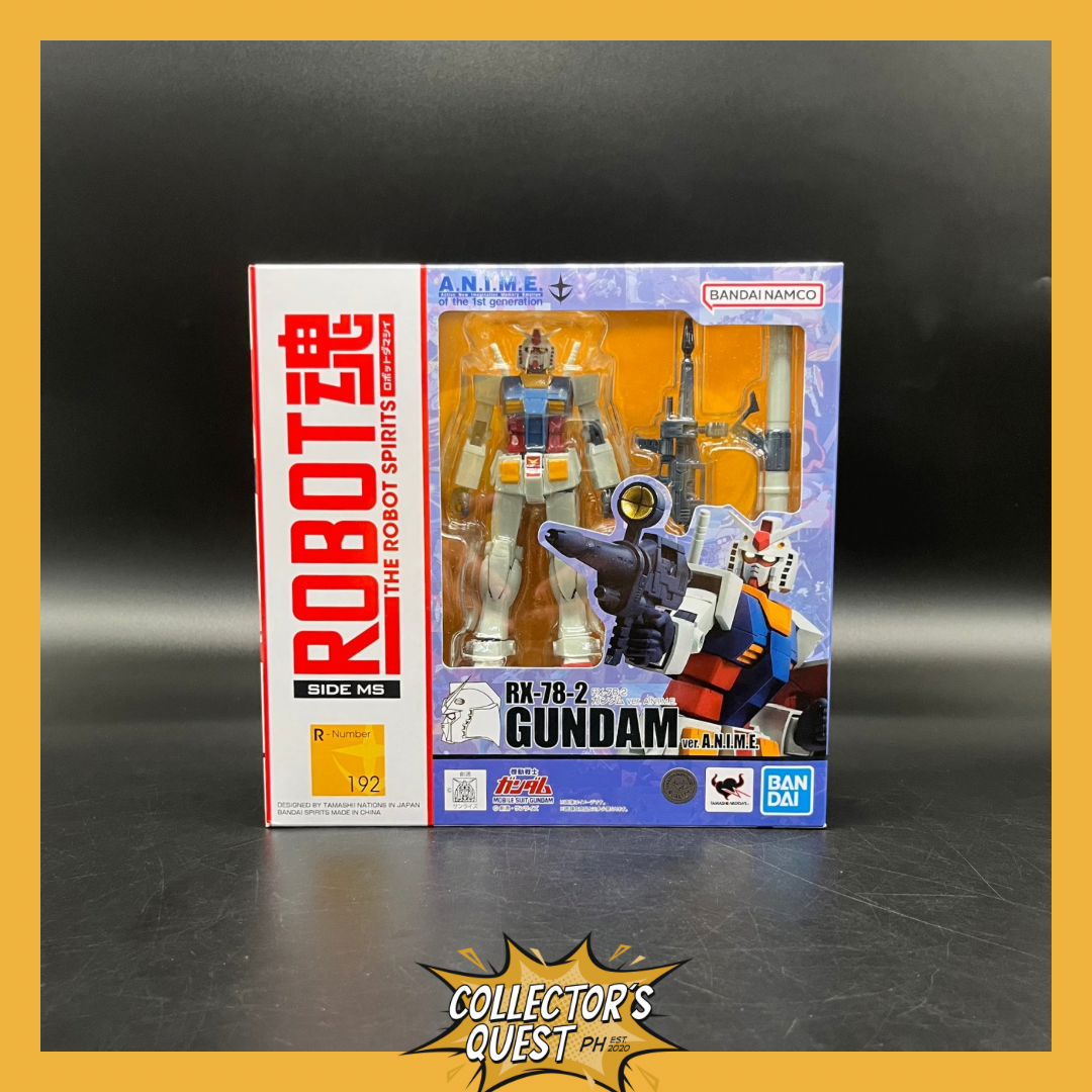 (IN STOCK) The Robot Spirit Rx-78-2 ver. A.N.I.M.E Figure