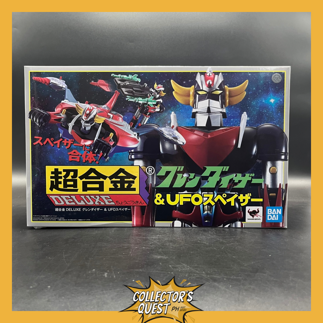 (IN STOCK) Bandai Chogokin Deluxe Grendizer & UFO Spazer