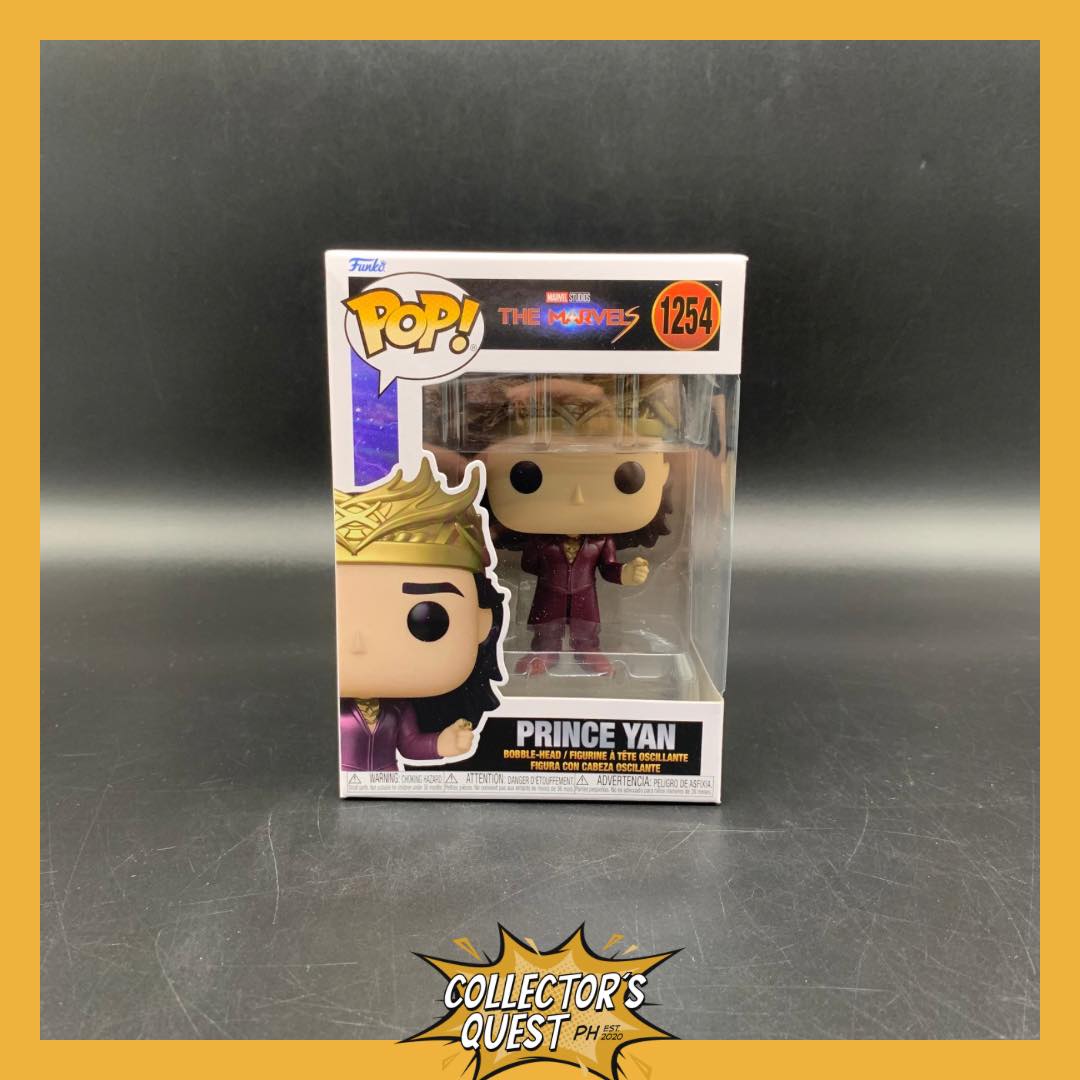 (IN STOCK) Funko Pop! Movies: The Marvels Prince Yan Vinyl Figure