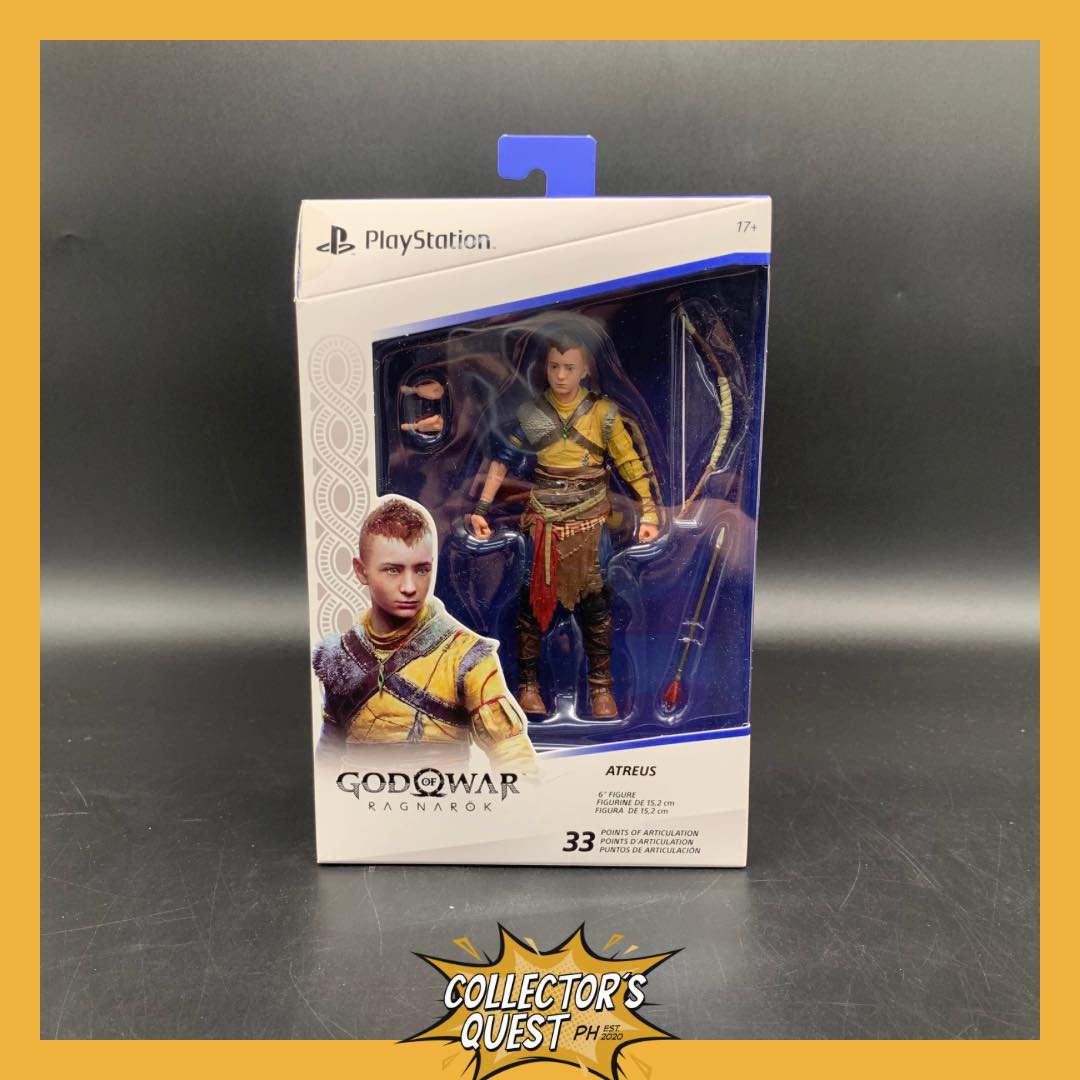 (IN STOCK) PlayStation God of War Ragnarok Atreus Action Figure