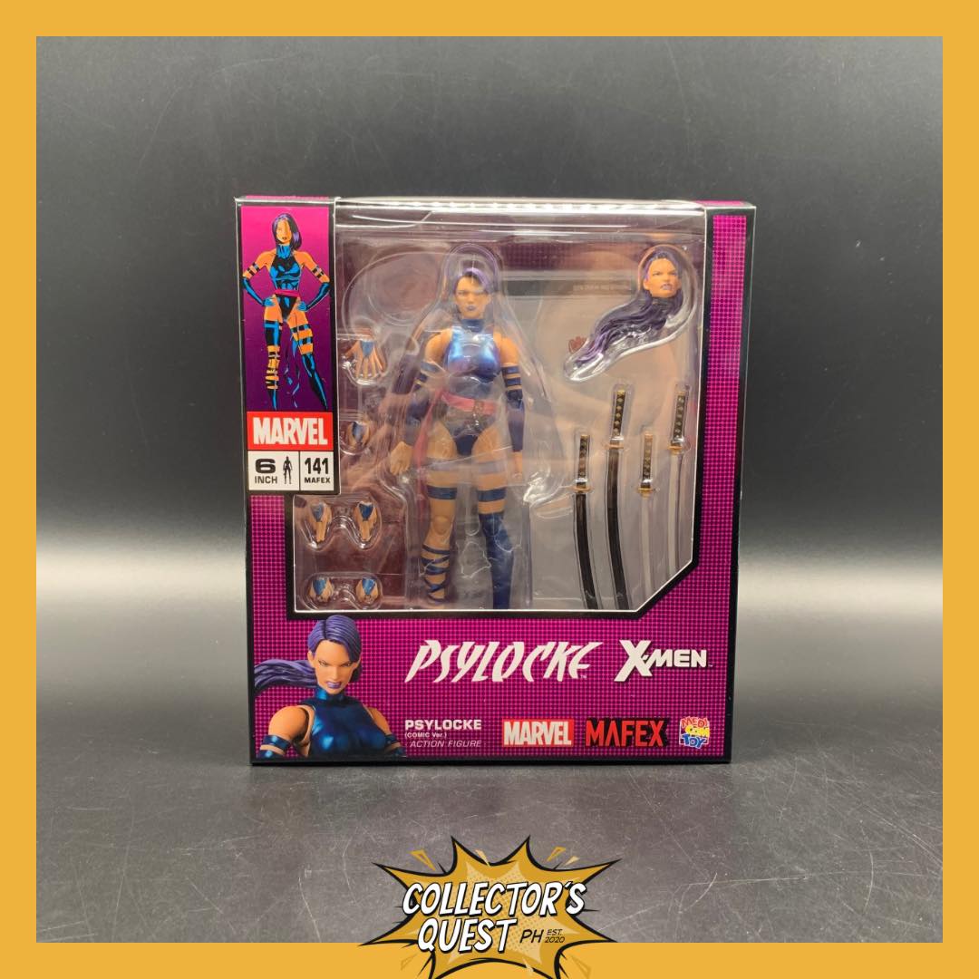 (IN STOCK) MAFEX No. 141 X-Men Psylocke (Comic Ver.) Action Figure
