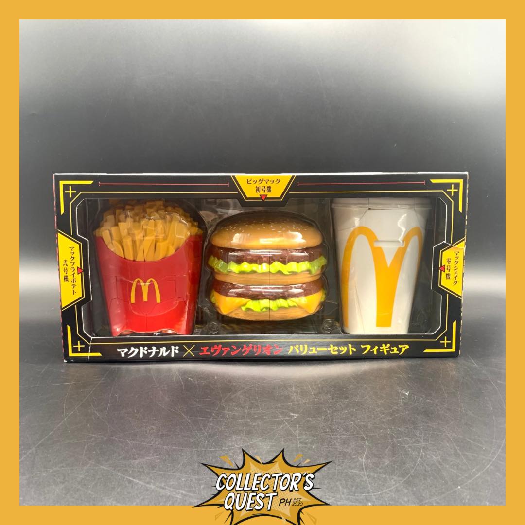 (IN STOCK) Mcdonald’s x Evangelion Value Set Figure