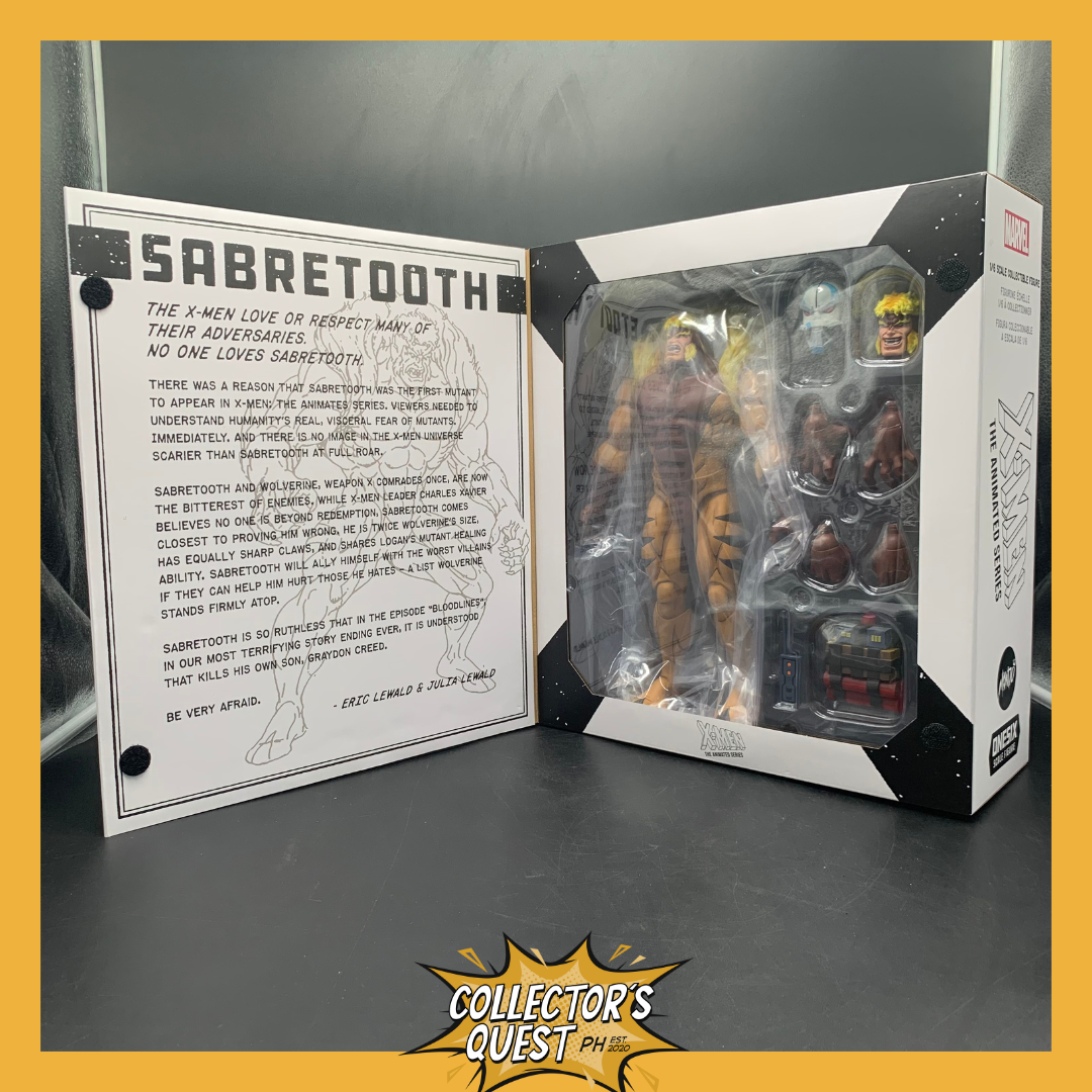 (IN STOCK) MONDO X-Men The Animated Series Sabretooth 1/6 Scale Action Figure