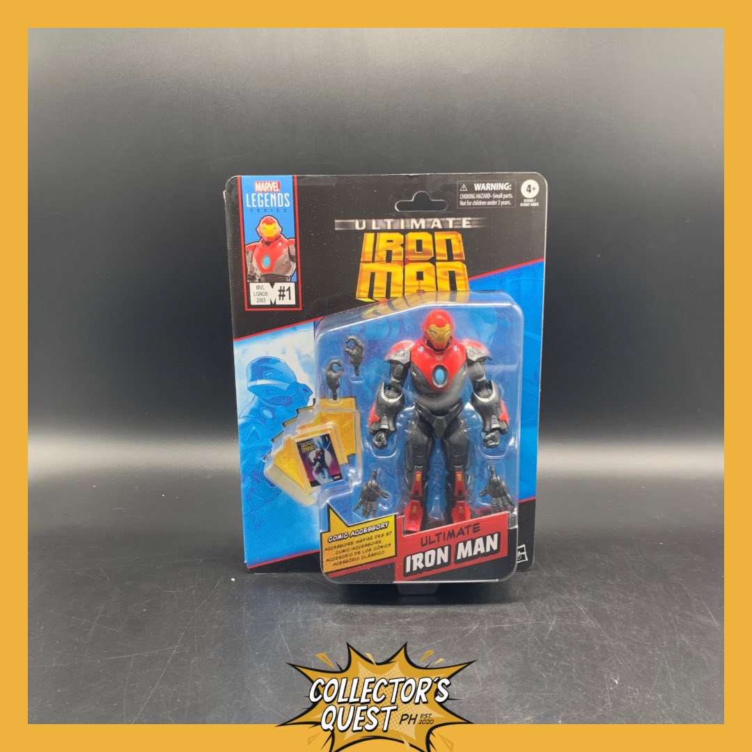 (IN STOCK) Marvel Legends Mini Comic Series Ultimate Iron Man Figure