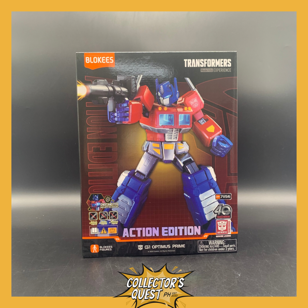 (IN STOCK) 71156 Blokees Transformers Model Kit G1 Optimus Prime Figure