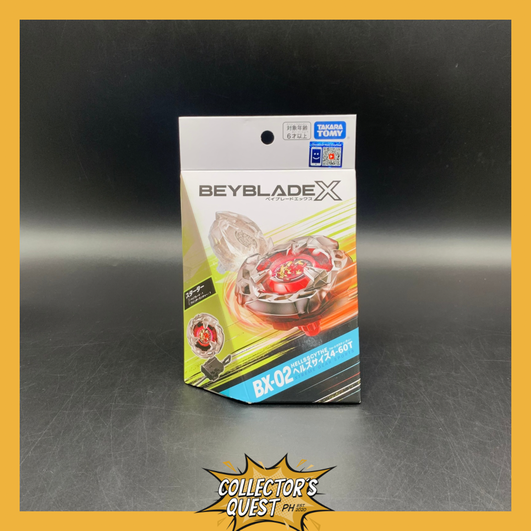 (IN STOCK) Beyblade X Starter BX-02 Hells Scythe 4-60T