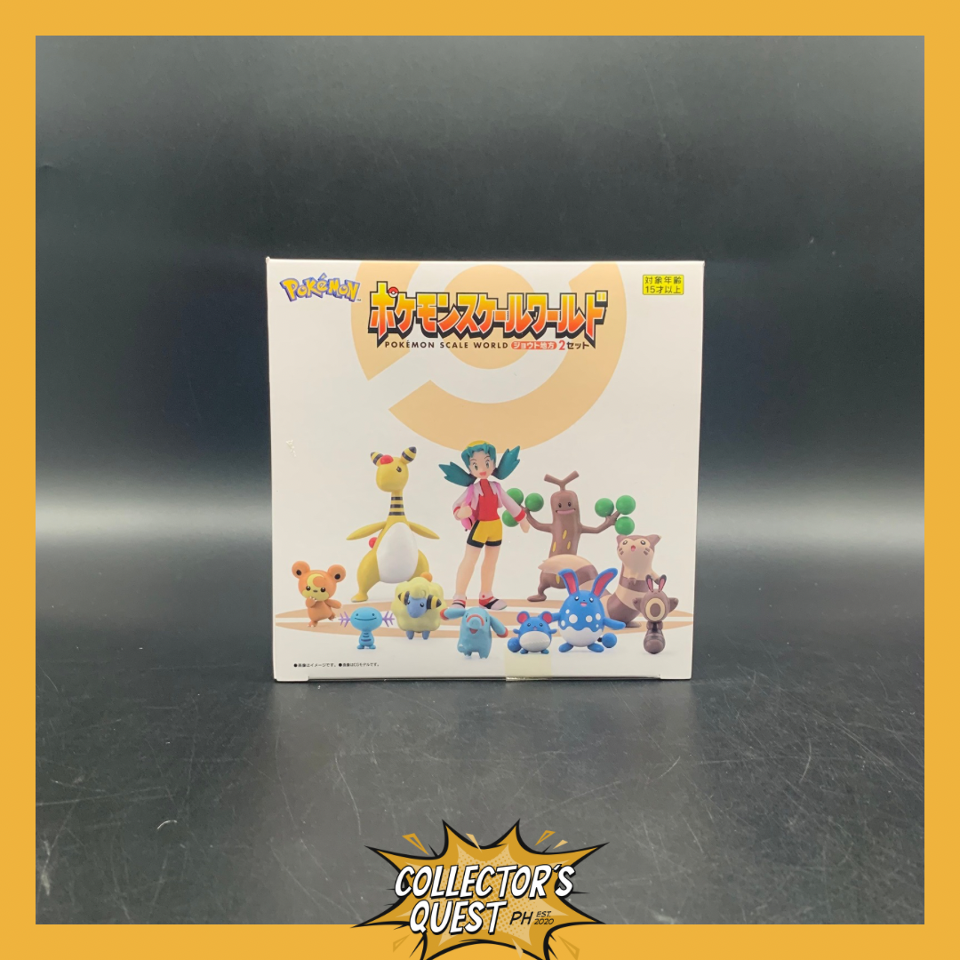 (IN STOCK) Pokemon Scale World Johto Region 2 Set Figure