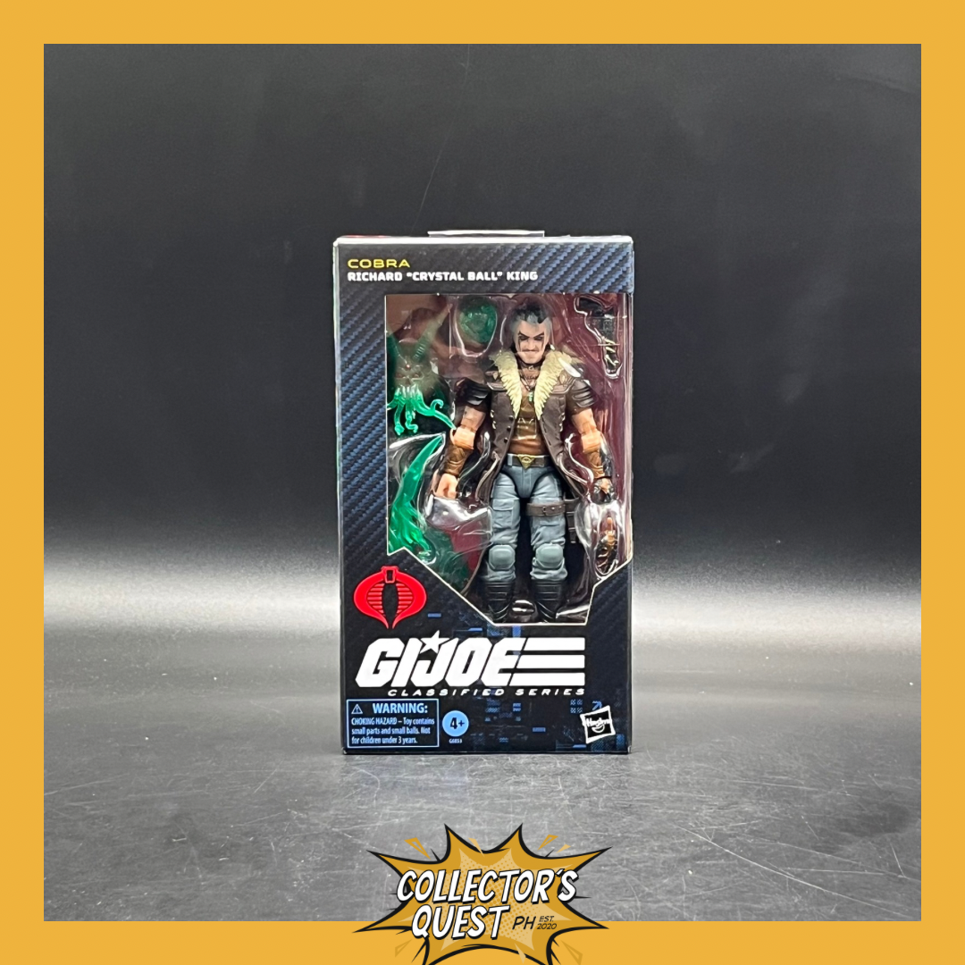 (IN STOCK) GI Joe Classified Series Richard "Crystal Ball" King Action Figure