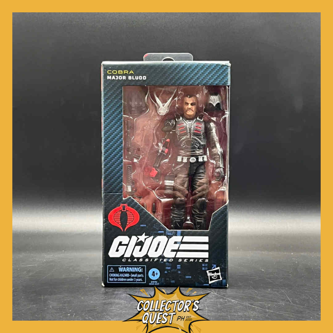 (IN STOCK) Gi Joe Classified Series Cobra Major Bludd Action Figure