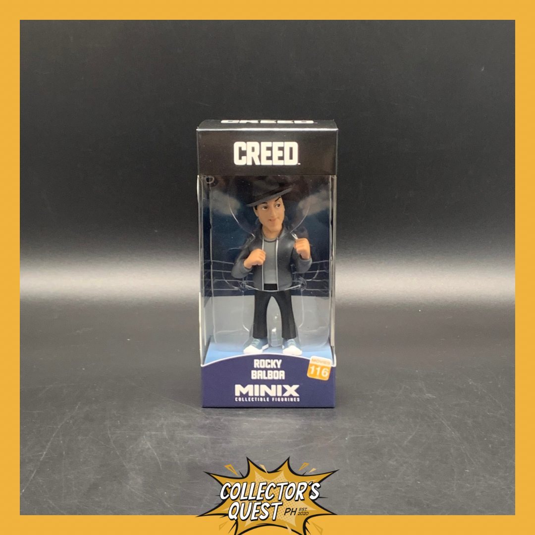 (IN STOCK) MINIX Collectible Creed Rocky Balboa in Leather Jacket Figurine