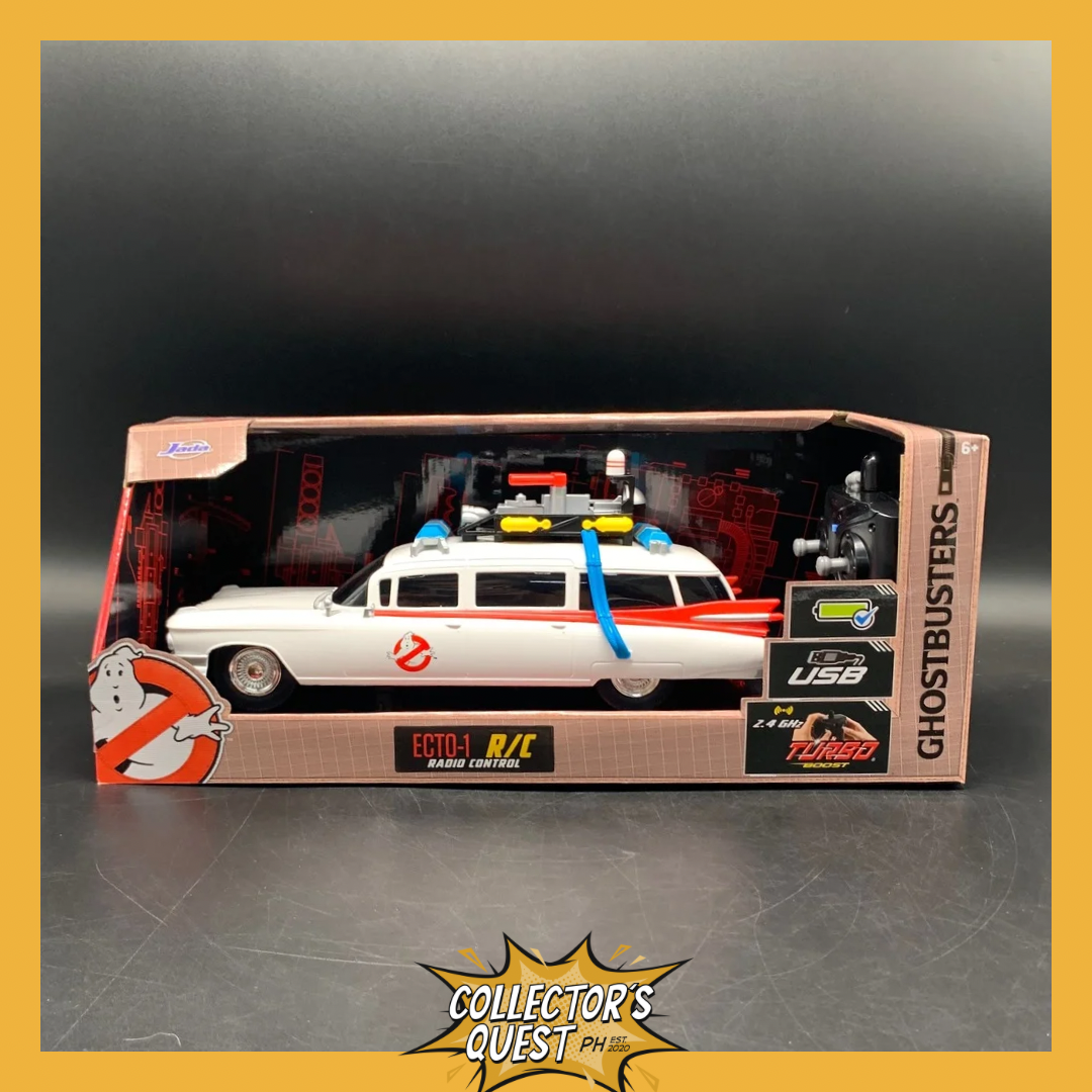 (IN STOCK) 36139 Jada Toys 1:16 Scale Hollywood Rides Ghostbuster Ecto-1 Remote Control Vehicle