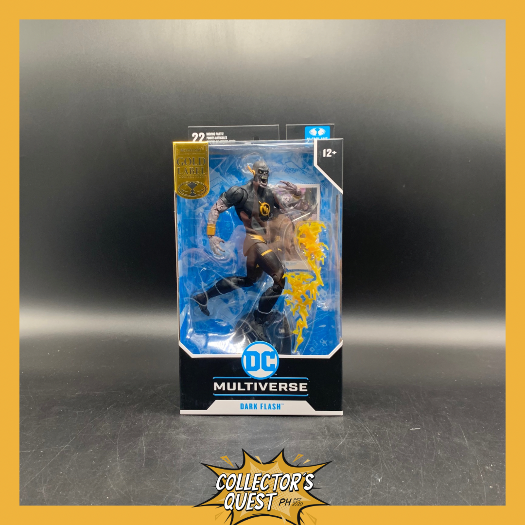 (IN STOCK) DC Multiverse Dark Flash Speed Metal (Speed Metal) (Gold Label) Action Figure