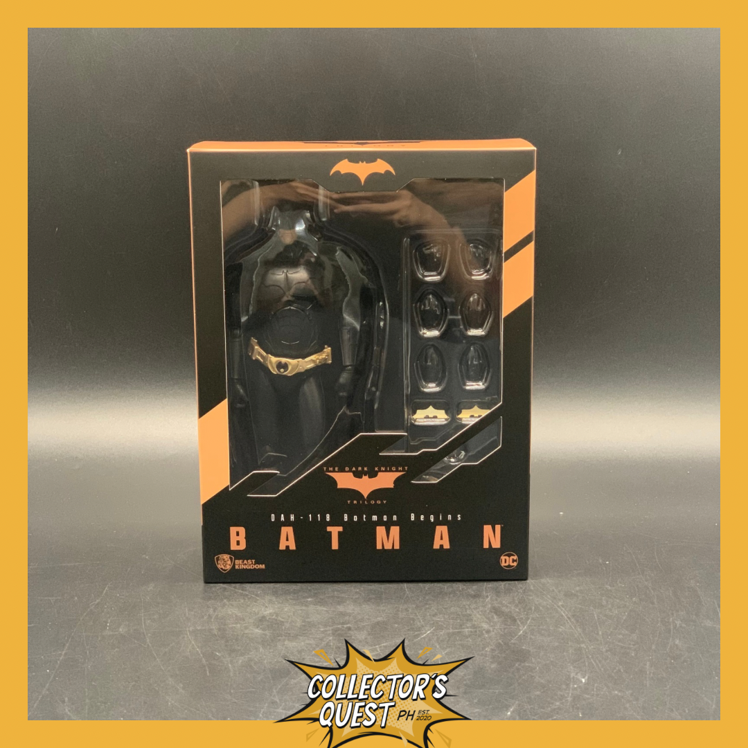 (IN STOCK) DAH-118 Beast Kingdom Batman Begins Christian Bale Batman Action Figure