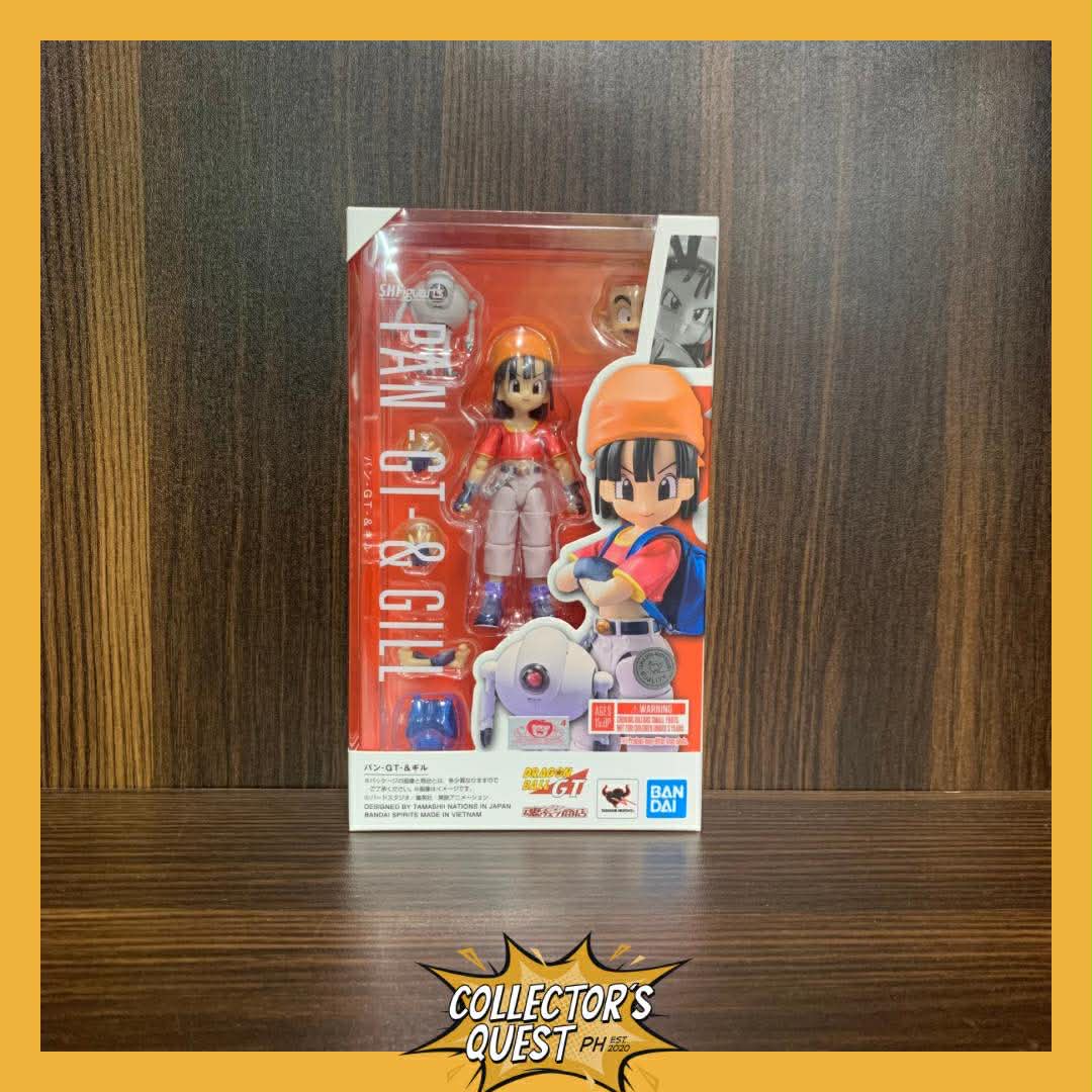 (IN STOCK) Bandai Dragon Ball Z SHFiguarts Pan GT & Gill Action Figure