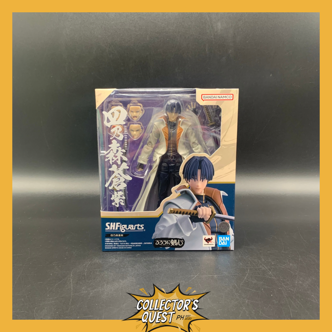 (IN STOCK) SHFiguarts Rurouni Kenshin Aoshi Shinomori Action Figure