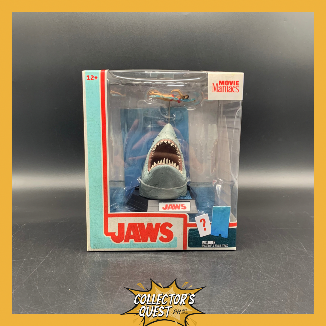 (IN STOCK) Mcfarlane Toys Movie Maniacs Universal JAWS Posed Statue
