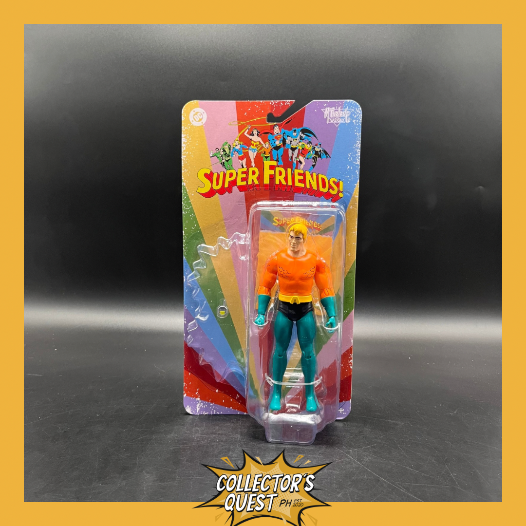 (IN STOCK) Mcfarlane Toys DC Super Friends Retro Carded Aquaman Action Figure