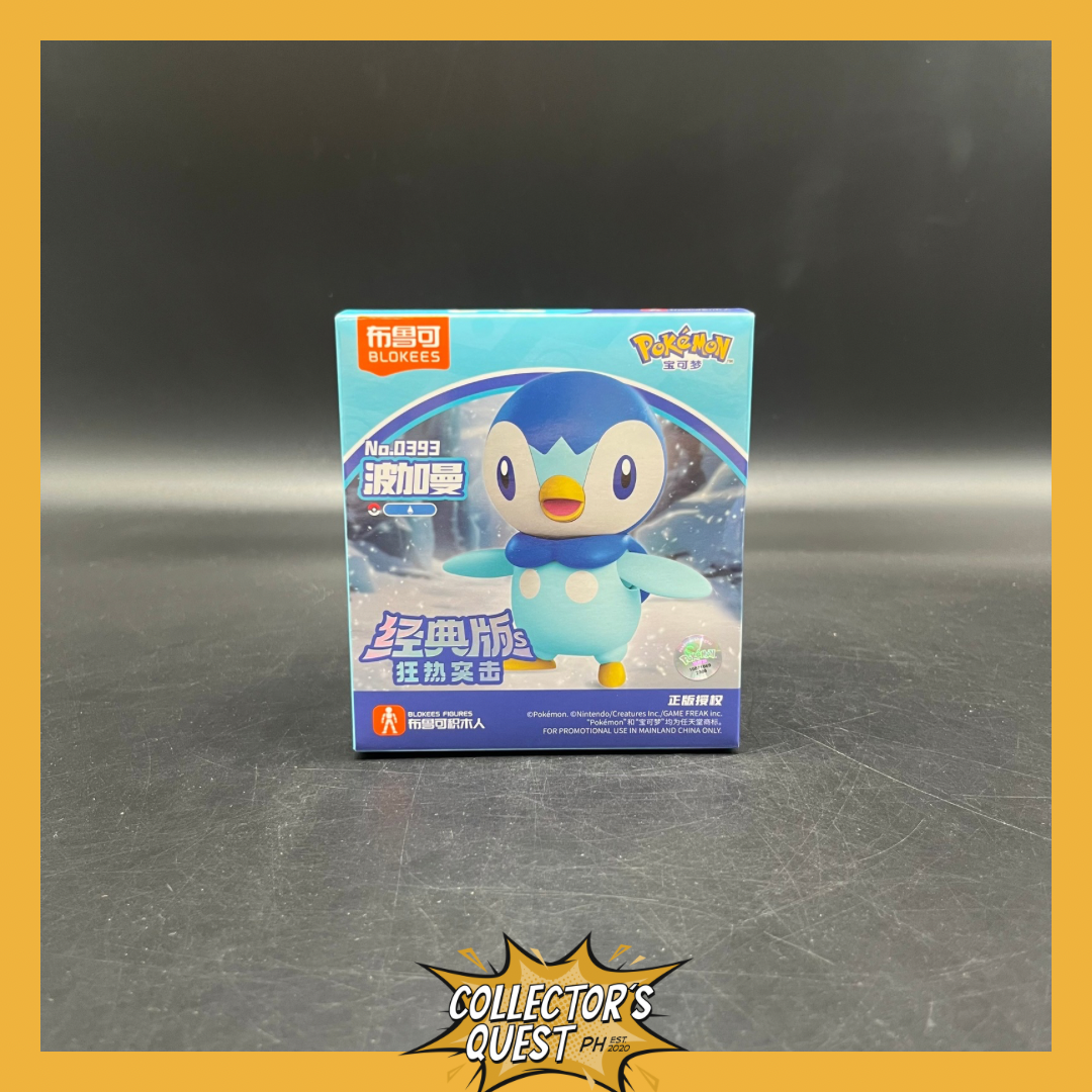 (IN STOCK) 74017 Blokees Pokemon Piplup Figure