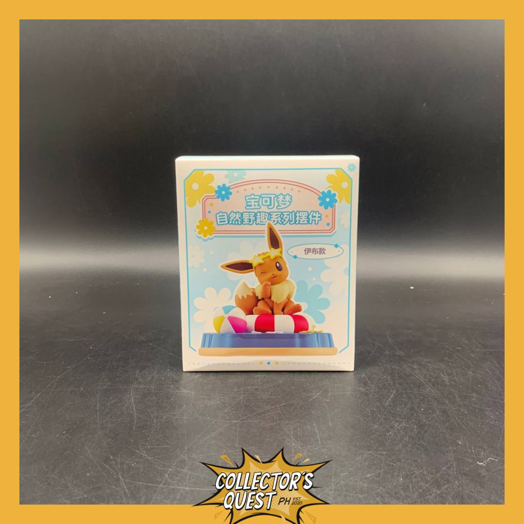(IN STOCK) Pokemon Wild Nature Series Ornaments Eevee Figure