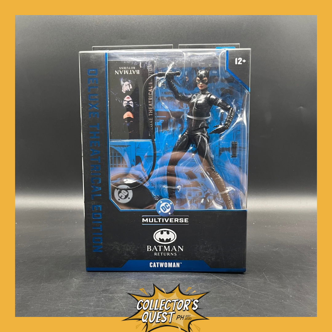 (IN STOCK) Mcfarlane DC Theatrical Deluxe 7in Wave 2 - Catwoman (Batman Returns) Action Figure