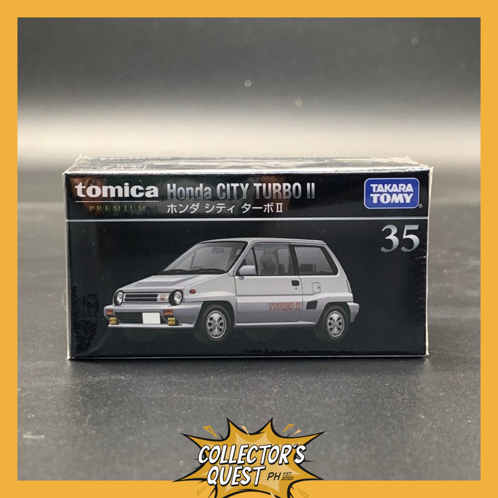 (IN STOCK) Takara Tomy Tomica PRM35 Honda City Turbo II Diecast Vehicle