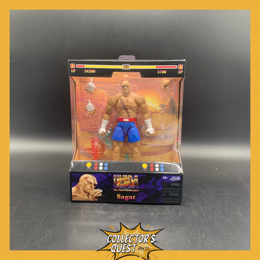 (IN STOCK) Jada Toys Street Fighter Wave 4 Sagat Action Figure