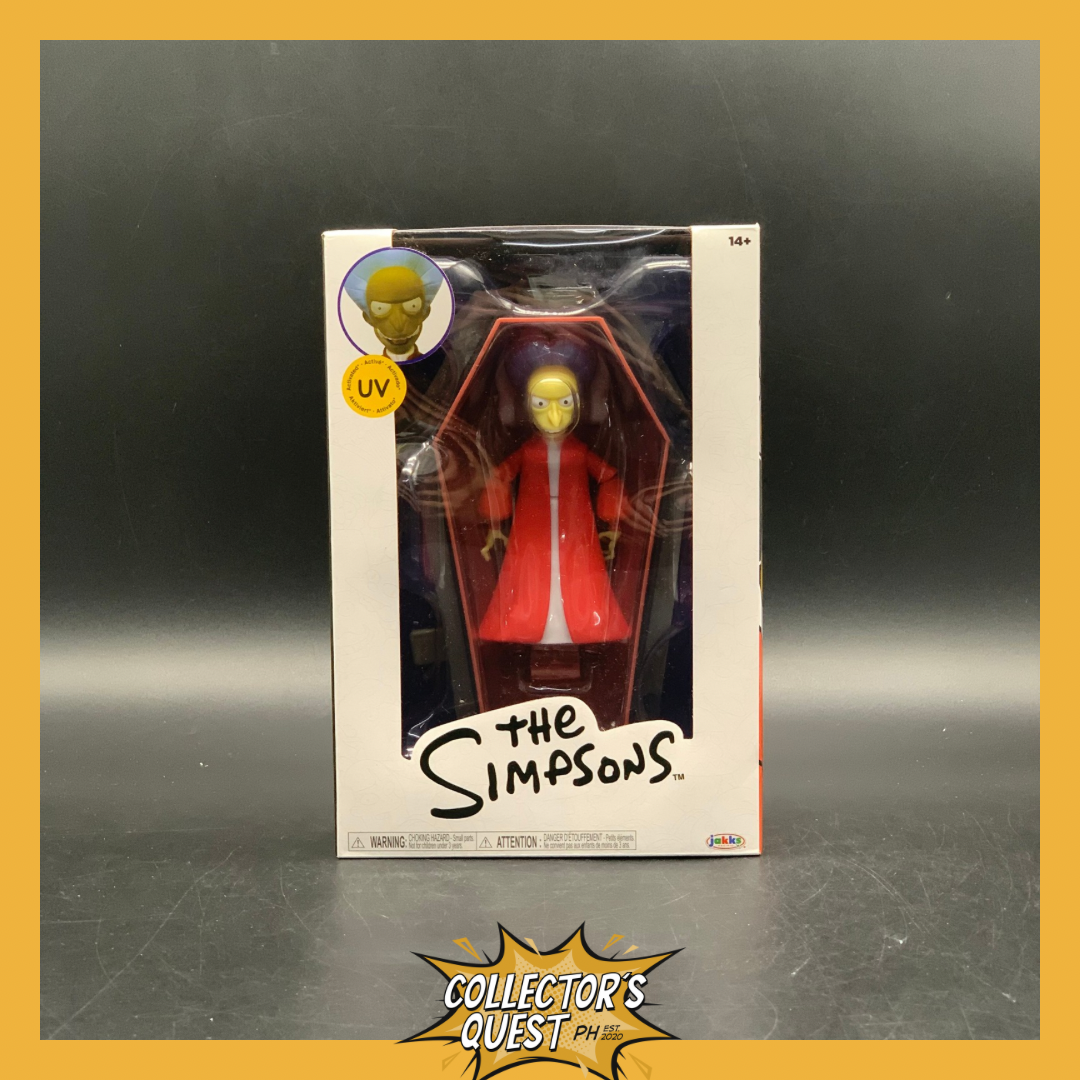 (IN STOCK) Disney The Simpsons Premium Count Burns Collector's Action Figure
