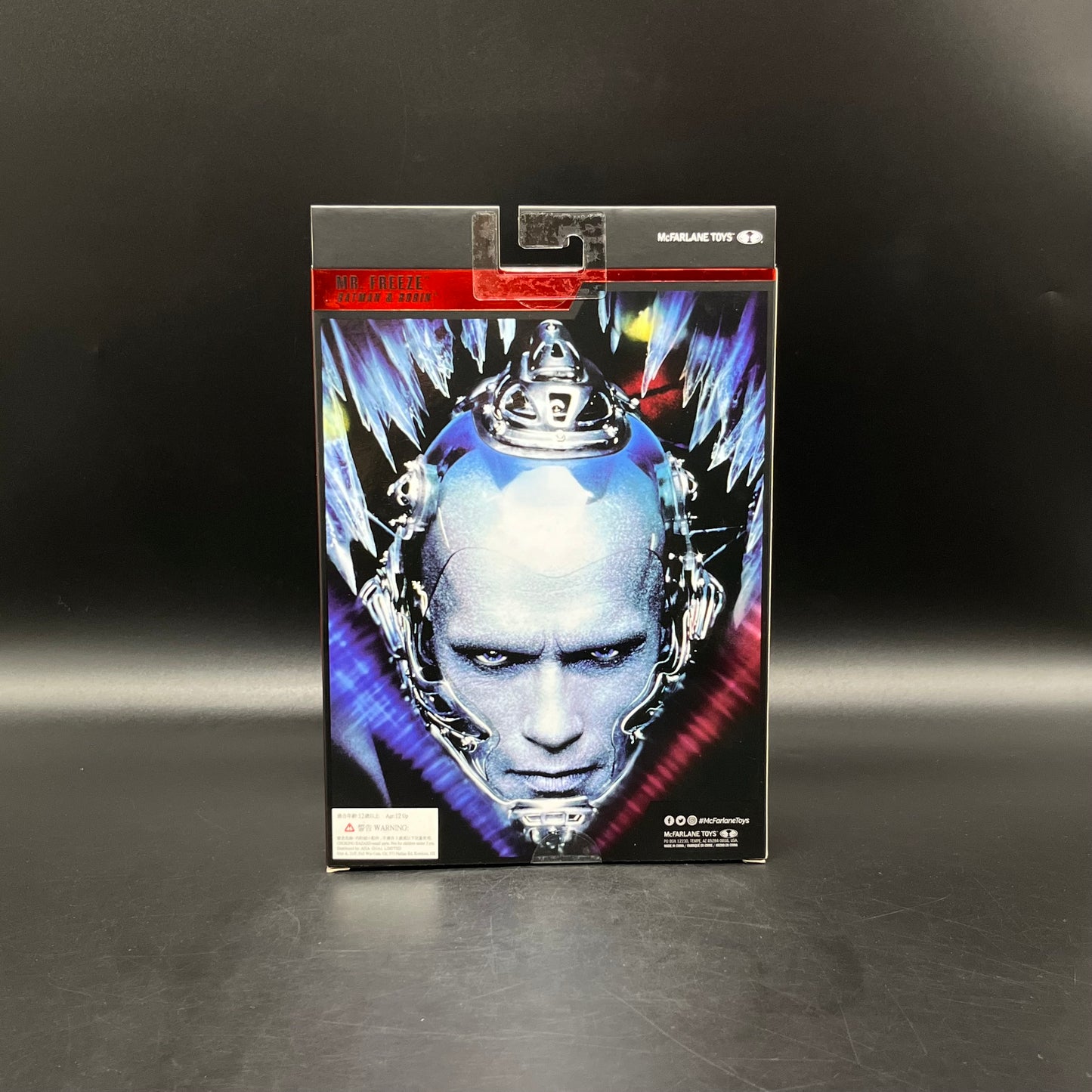 (IN STOCK) Mcfarlane DC Theatrical Deluxe 7in - Mr. Freeze (Batman & Robin) (Gold Label) Action Figure