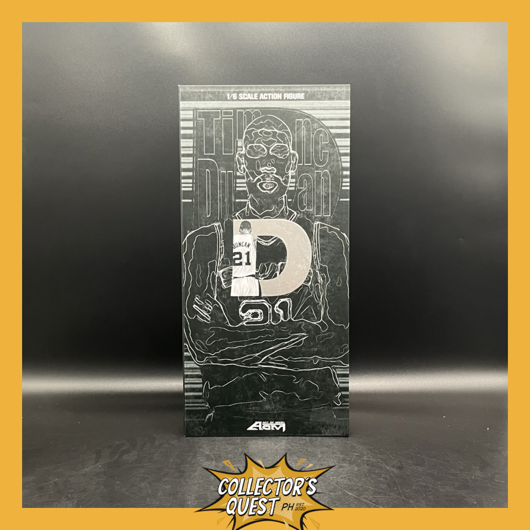 (IN STOCK) AOM NBA San Antonio Spurs Tim Duncan 2014 Championship 1/6 Scale Action Figure