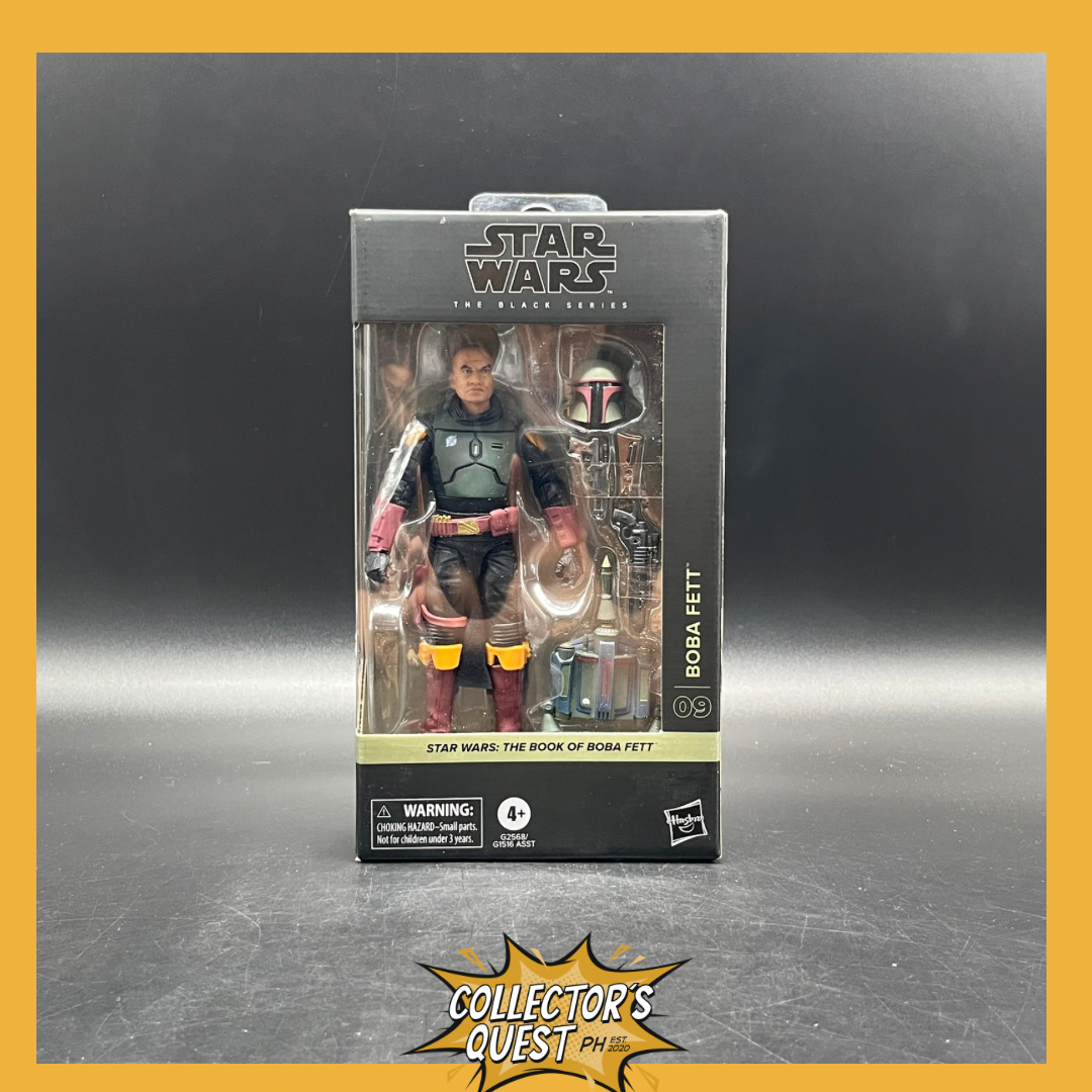 (IN STOCK) Star Wars The Black Series The Book of Boba Fett Boba Fett Action Figure