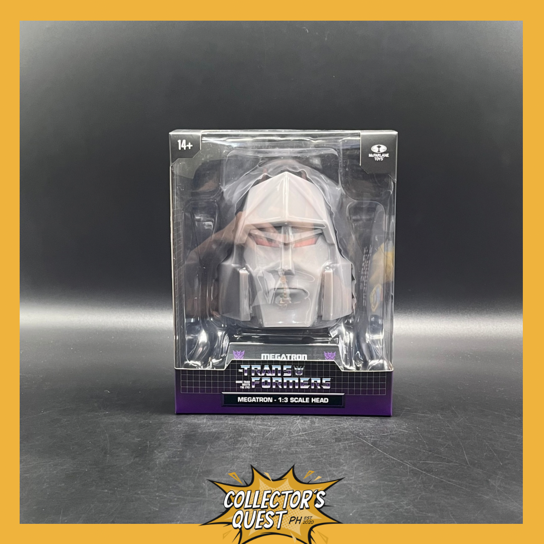 (IN STOCK) Mcfarlane Toys Transformers 1/3 Scale Megatron Head Bust