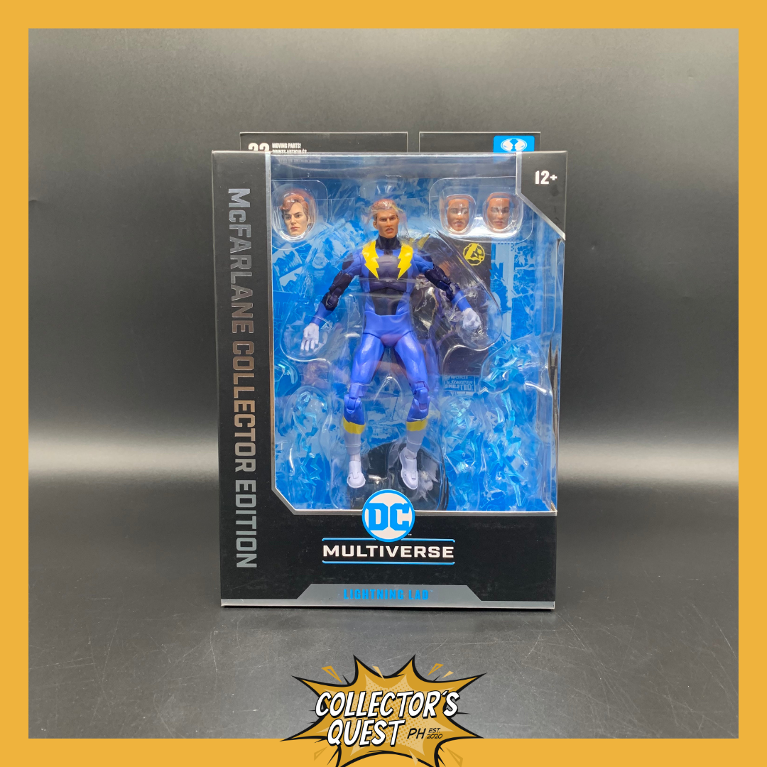 (IN STOCK) DC Multiverse Mcfarlane Collector's Edition Lightning Lad Action Figure